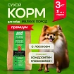 Корм для собак мелких пород Buddy Dinner Eco Line с лососем, 3 кг + 1 кг